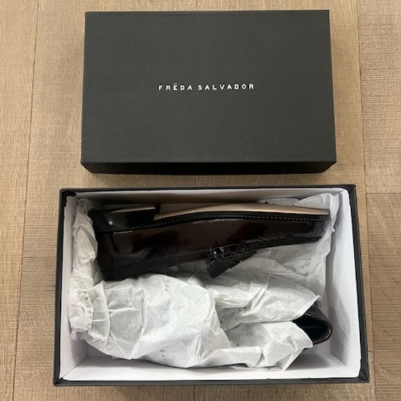 Freda Salvador Elba Loafer in Dark Brown Espresso - Picture 5 of 10